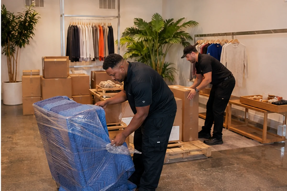 Retail Inventory Moves planning for a Jacksonville Florida move